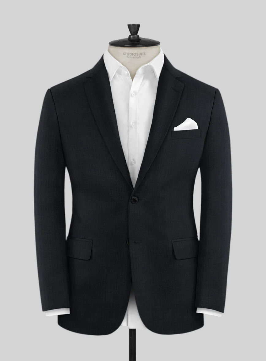 Napolean Midnight Wool Suit - Image 5