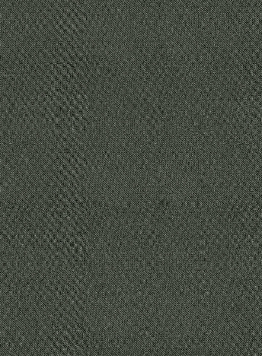 Napolean Military Green Wool Pants - Image 3