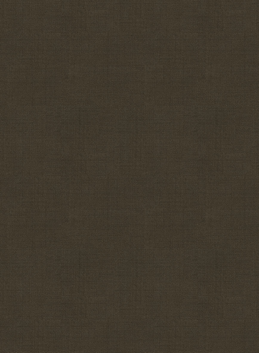 Napolean Mud Brown Wool Suit - Image 7