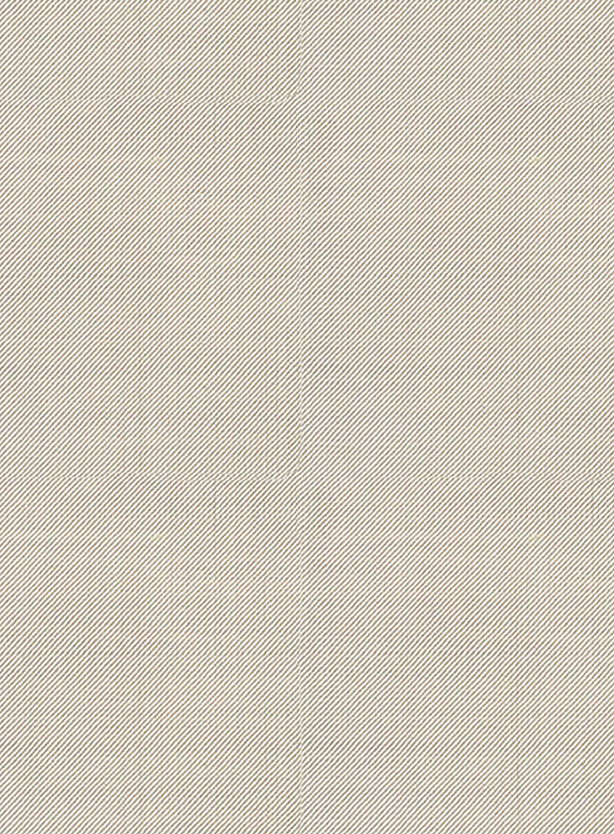 Napolean Muted Beige Wool Tuxedo Jacket - Image 2
