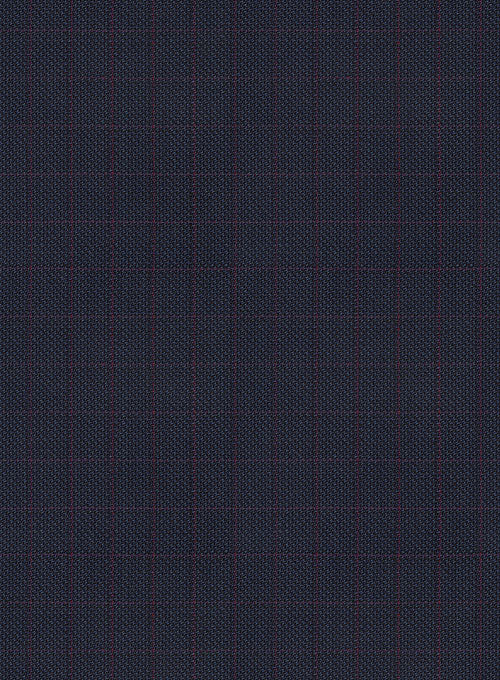 Napolean Nailhead Box Blue Wool Jacket - Image 2