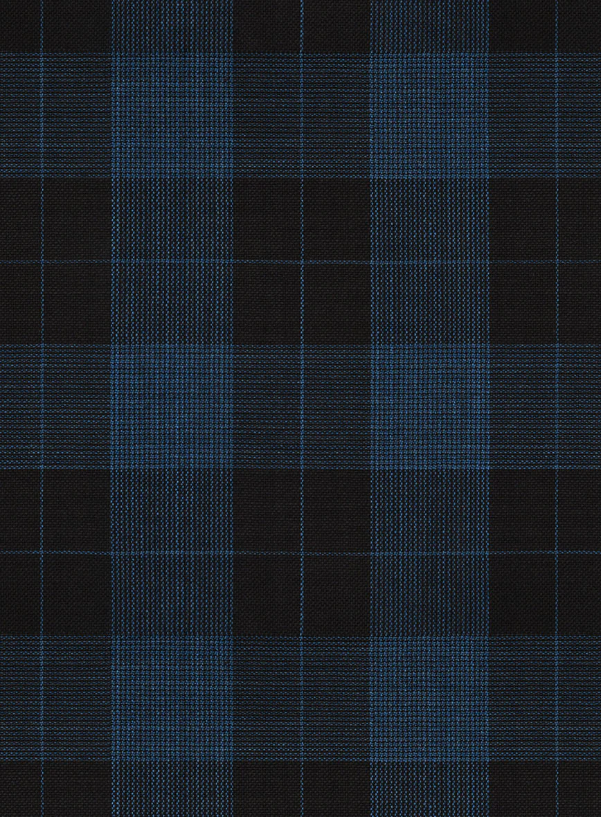 Napolean Oldo Blue Wool Jacket - Image 3