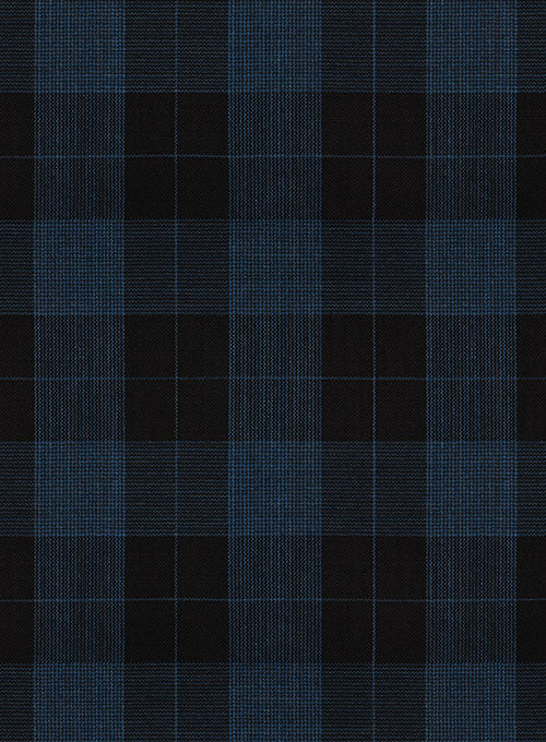 Napolean Oldo Blue Wool Double Breasted Jacket - Image 2