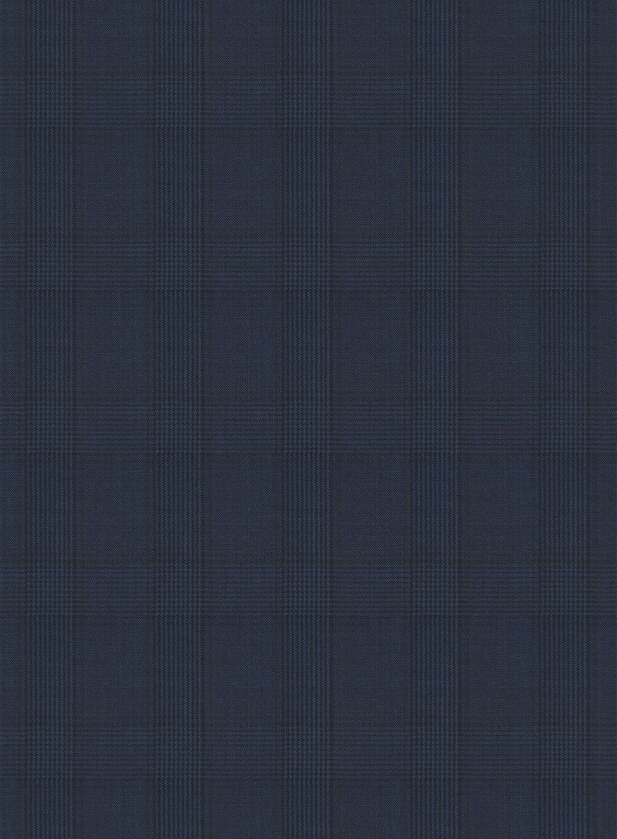 Napolean Preppy Blue Check Jacket - Image 3