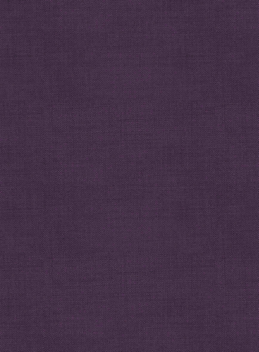 Napolean Purple Wool Tuxedo Jacket - Image 3