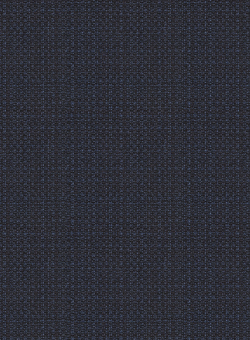 Napolean Retro Navy Wool Pants - Image 3