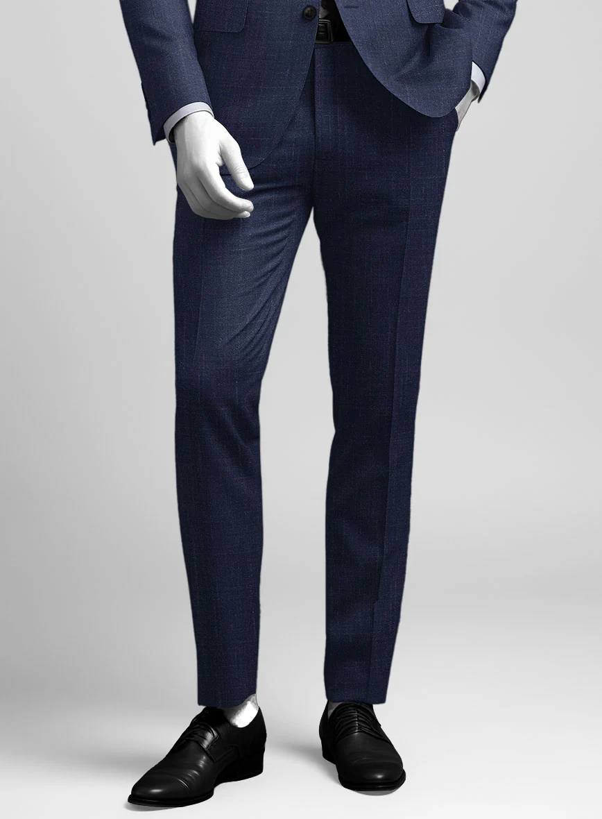 Napolean Ricci Brandy Blue Wool Suit - Image 6