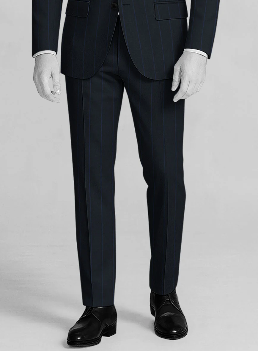 Napolean Rodrio Blue Wool Suit - Image 7