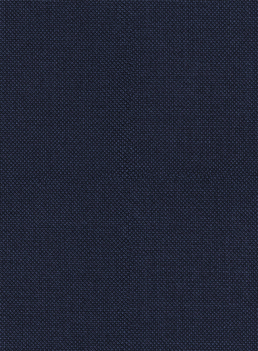 Napolean Royal Blue Birdseye Pablo Style Wool Suit - Image 9