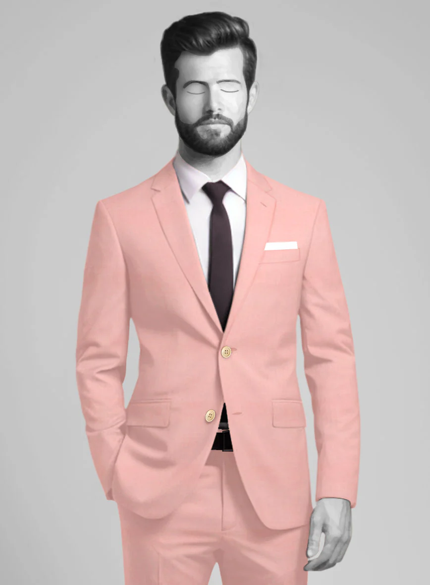 Napolean Runway Pink Wool Jacket - Image 2