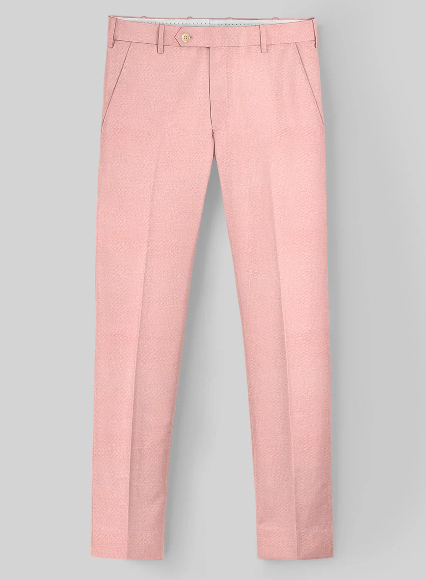 Napolean Runway Pink Wool Pants - Image 2