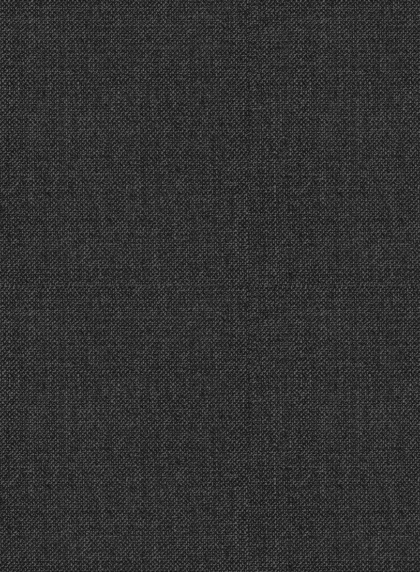 Napolean Sharkskin Charcoal Wool Jacket - Image 3