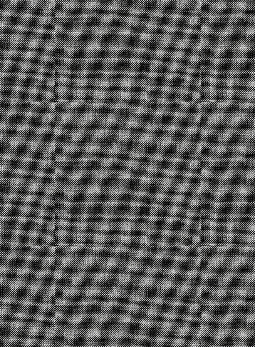 Napolean Sharkskin Gray Double Gurkha Wool Trousers - Image 6