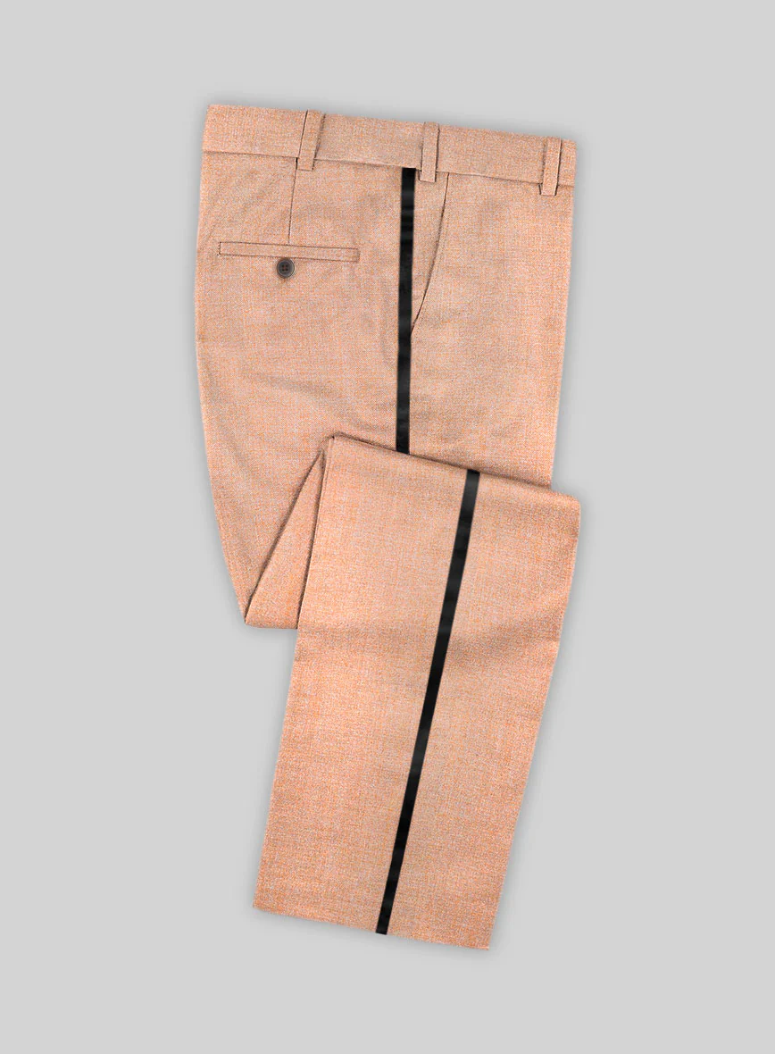 Napolean Spring Salmon Pink Tuxedo Suit - Image 5