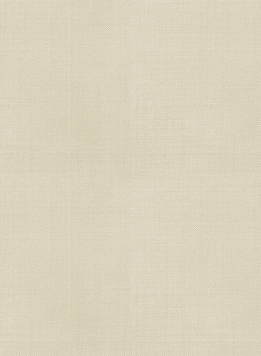 Napolean Stretch Beige Wool Pants - Image 3