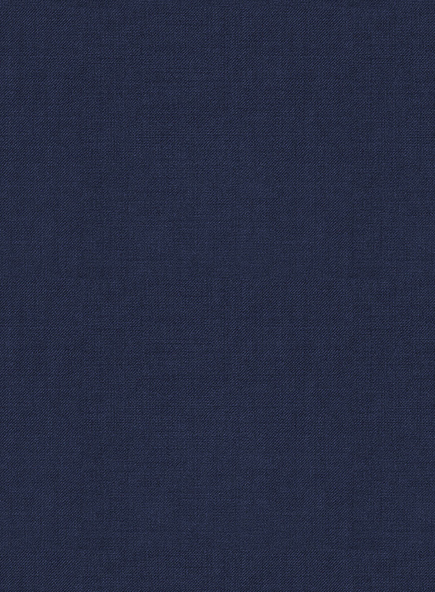 Napolean Stretch Blue Wool Jacket - Image 3