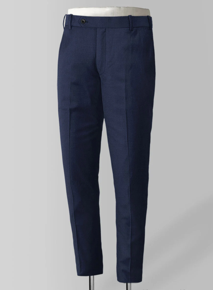 Napolean Stretch Blue Wool Suit - Image 5