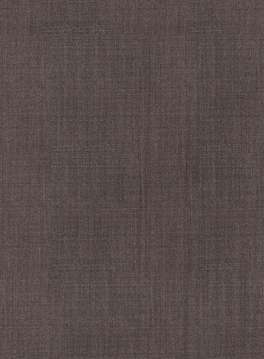 Napolean Stretch Brown Wool Jacket - Image 3