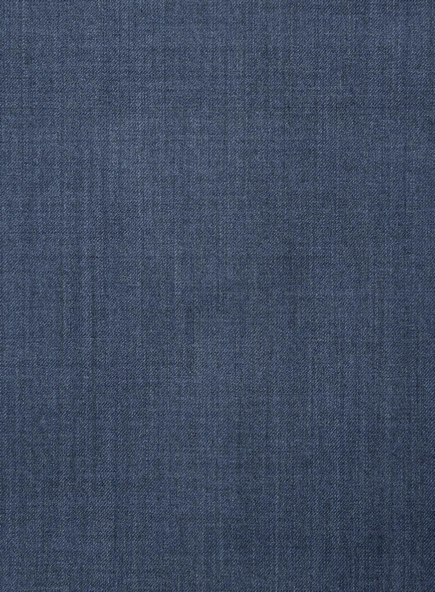 Napolean Stretch Imperial Blue Wool Tuxedo Jacket - Image 2
