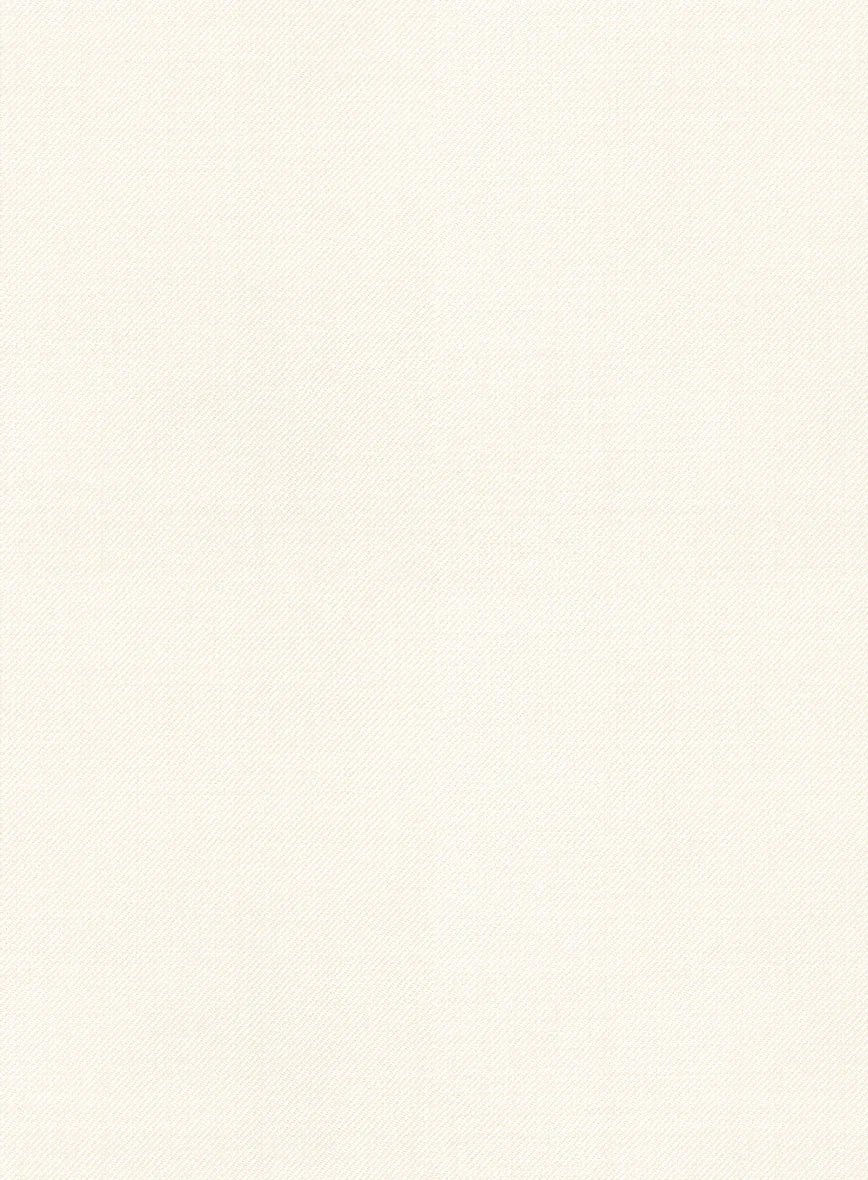 Napolean Stretch Ivory Wool Jacket - Image 3