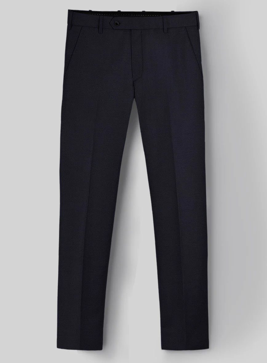 Napolean Stretch Navy Blue Wool Suit - Image 5