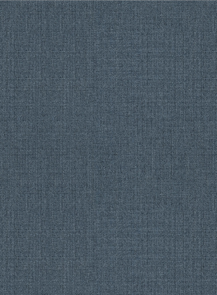 Napolean Stretch Pacific Blue Wool Suit - Image 7