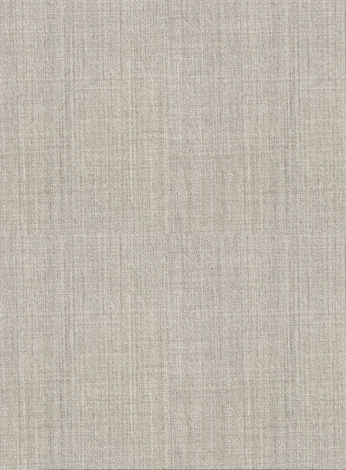 Napolean Stretch Pale Brown Wool Tuxedo Jacket - Image 2