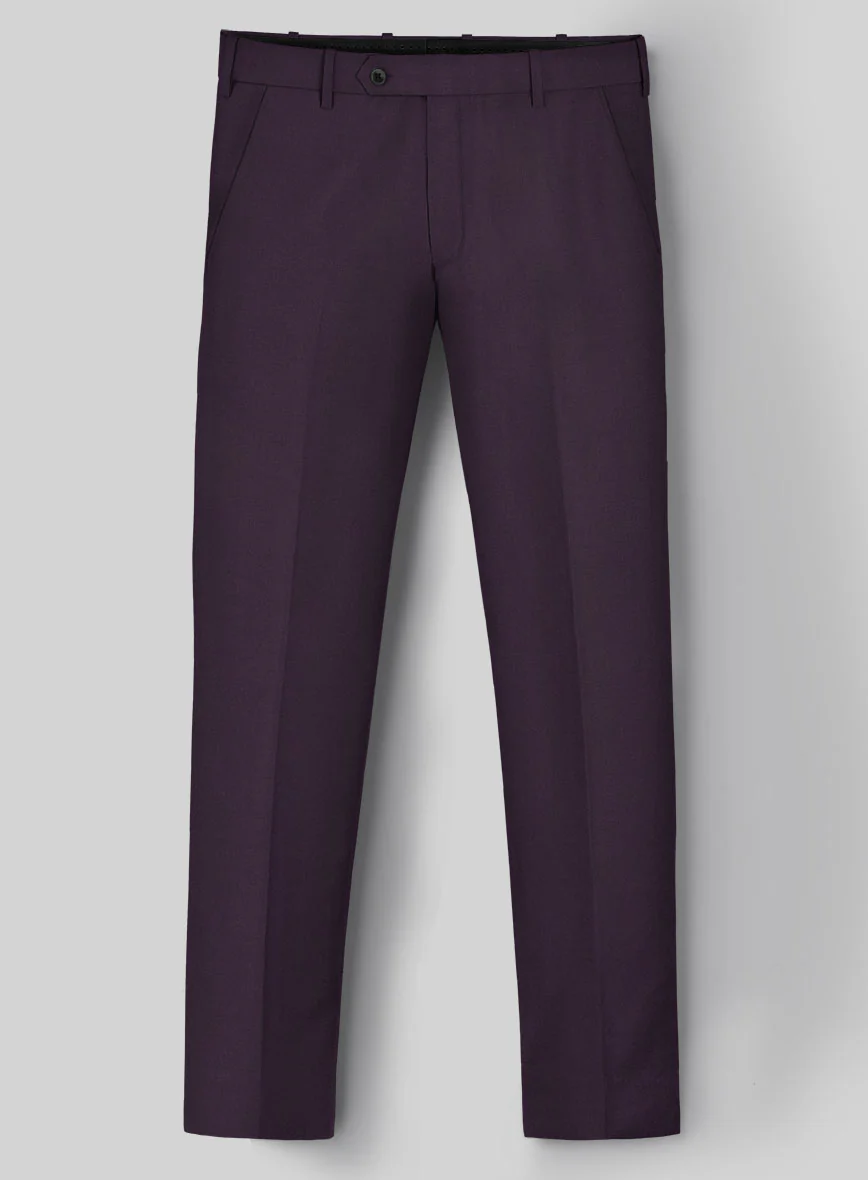 Napolean Stretch Purple Wool Suit - Image 5