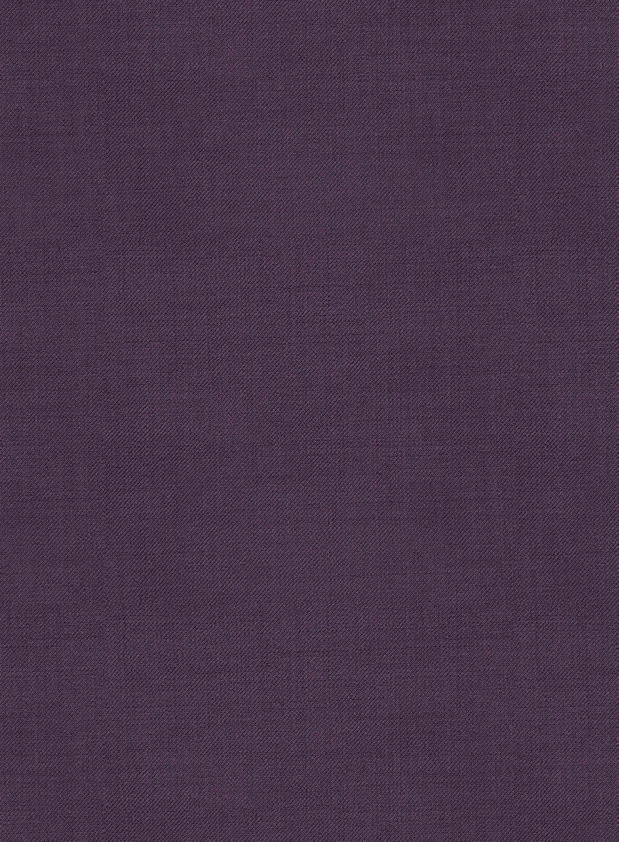 Napolean Stretch Purple Wool Tuxedo Suit - Image 5
