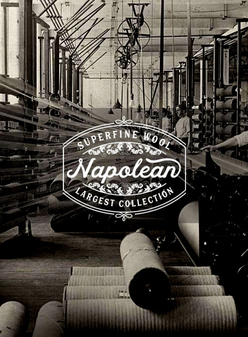 Napolean Stretch Wine Wool Jacket - Image 4
