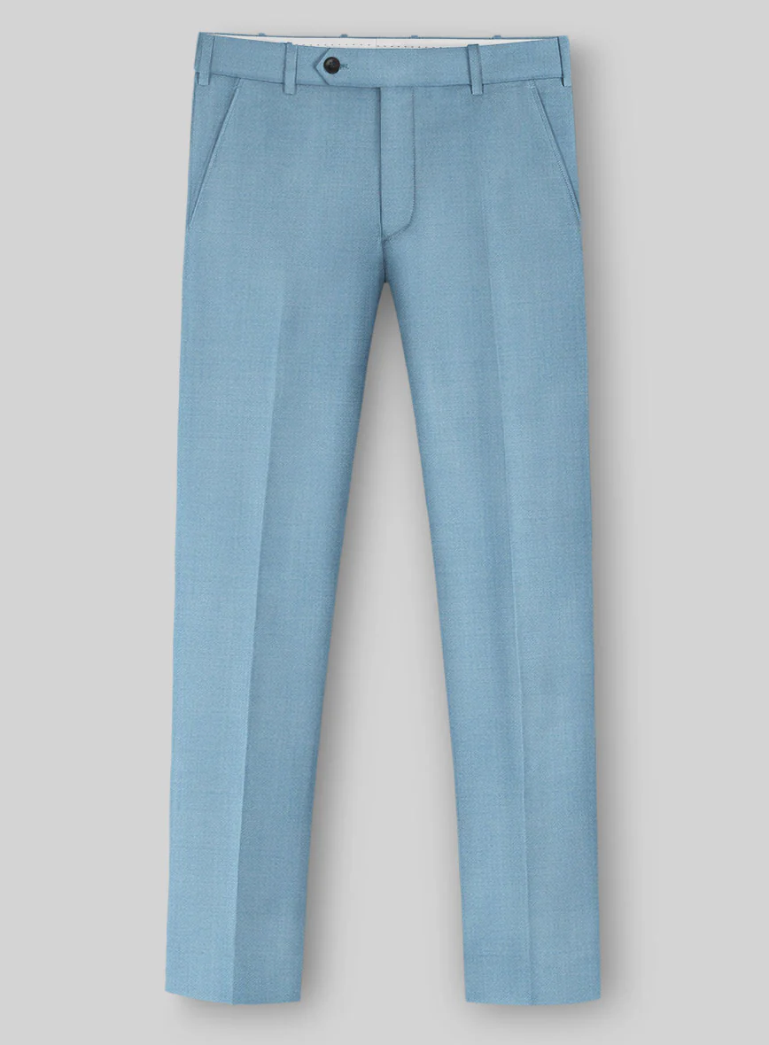 Napolean Taj Blue Wool Pants - Image 2