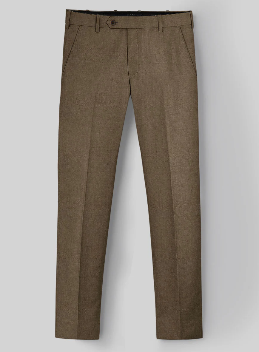 Napolean Tan Wool Pants - Image 2