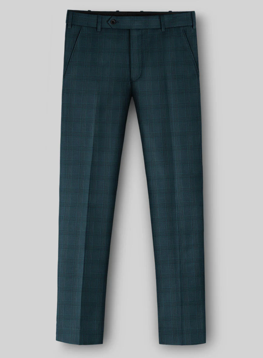 Napolean Teal Glen Pants - Image 2