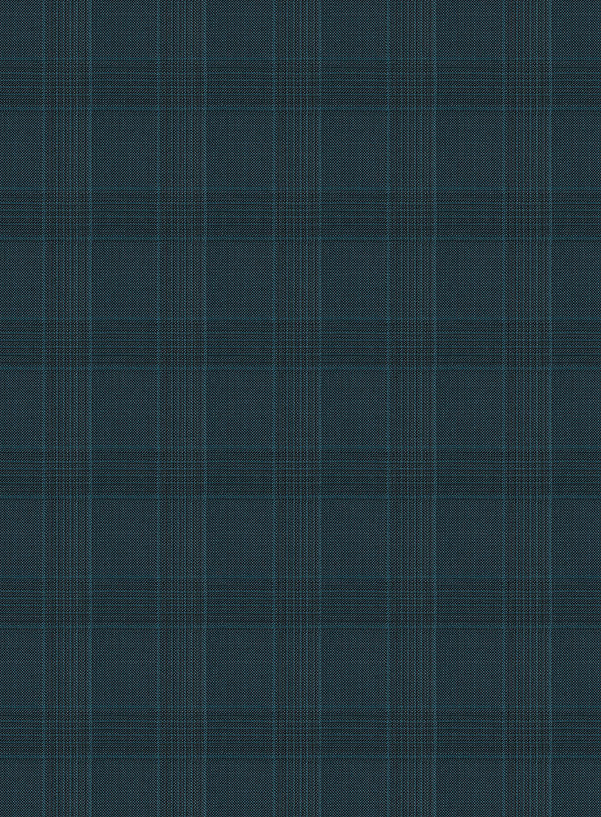Napolean Teal Glen Jacket - Image 3