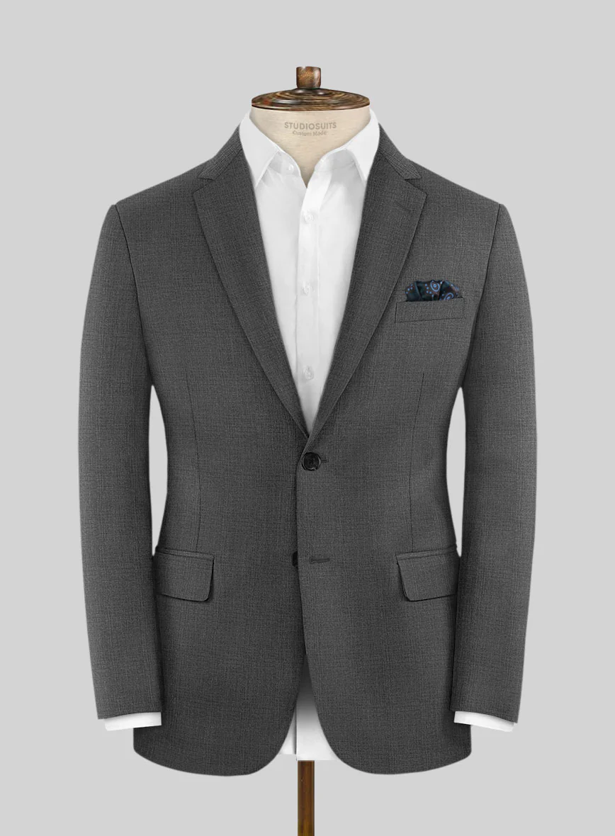 Napolean Timeless Gray Glen Suit - Image 3