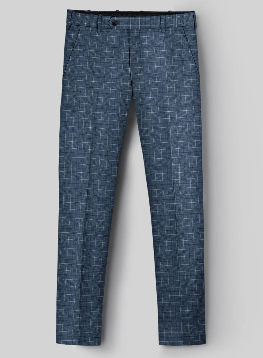 Napolean Tonia Blue Wool Suit - Image 5
