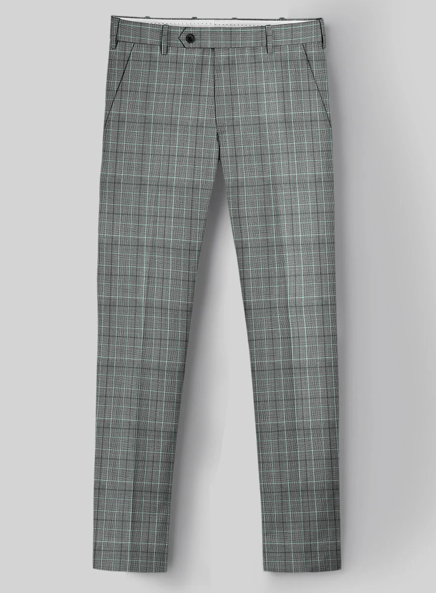 Napolean Tonia Gray Wool Suit - Image 5