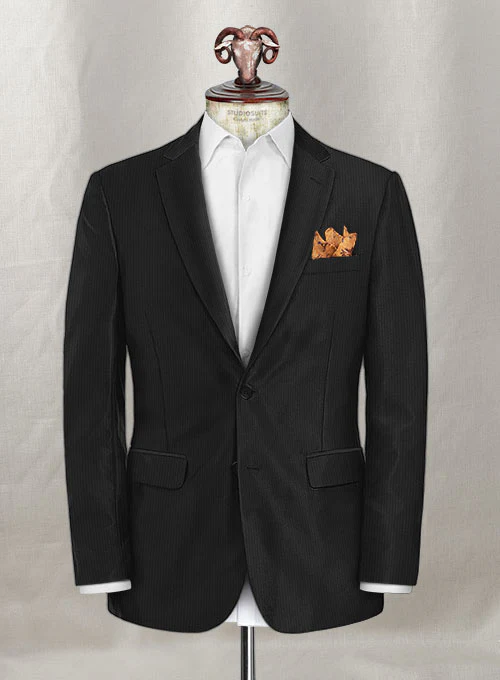 Napolean Twilight Black Wool Suit - Image 3