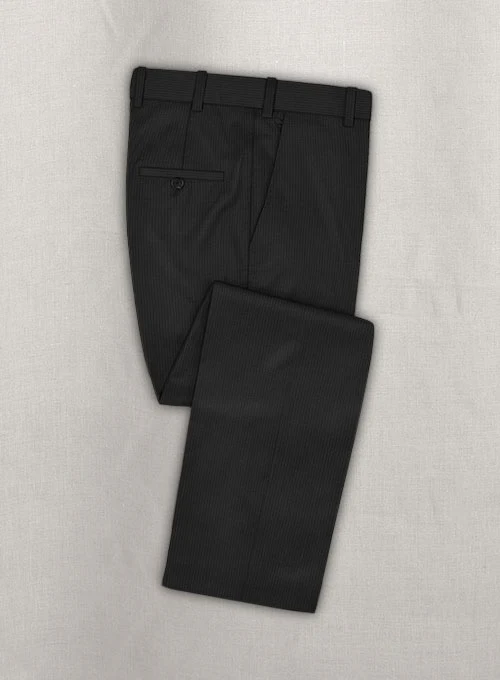Napolean Twilight Black Wool Suit - Image 5