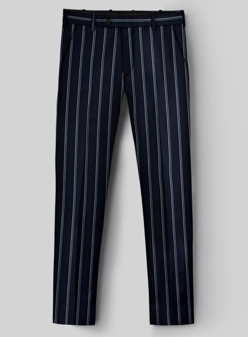 Napolean Vanda Navy Blue Wool Suit - Image 6