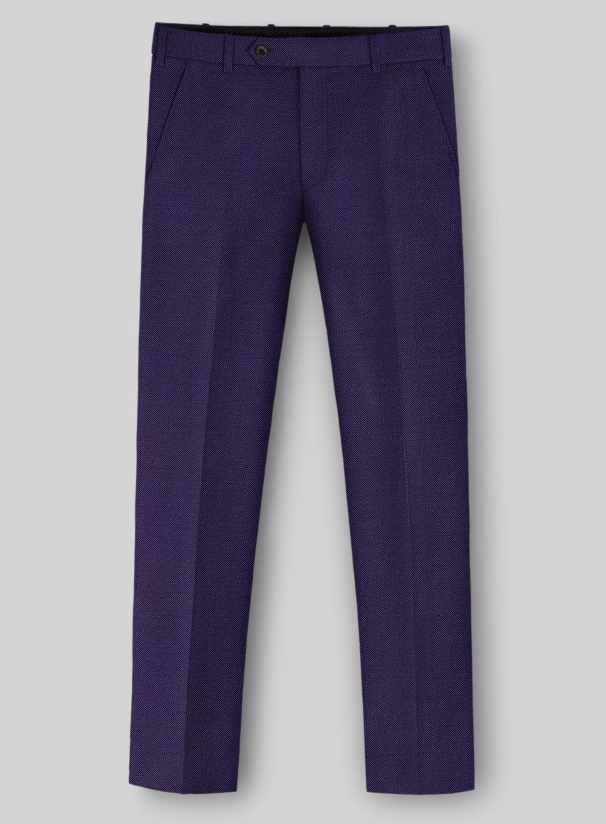 Napolean Violet Wool Suit - Image 5