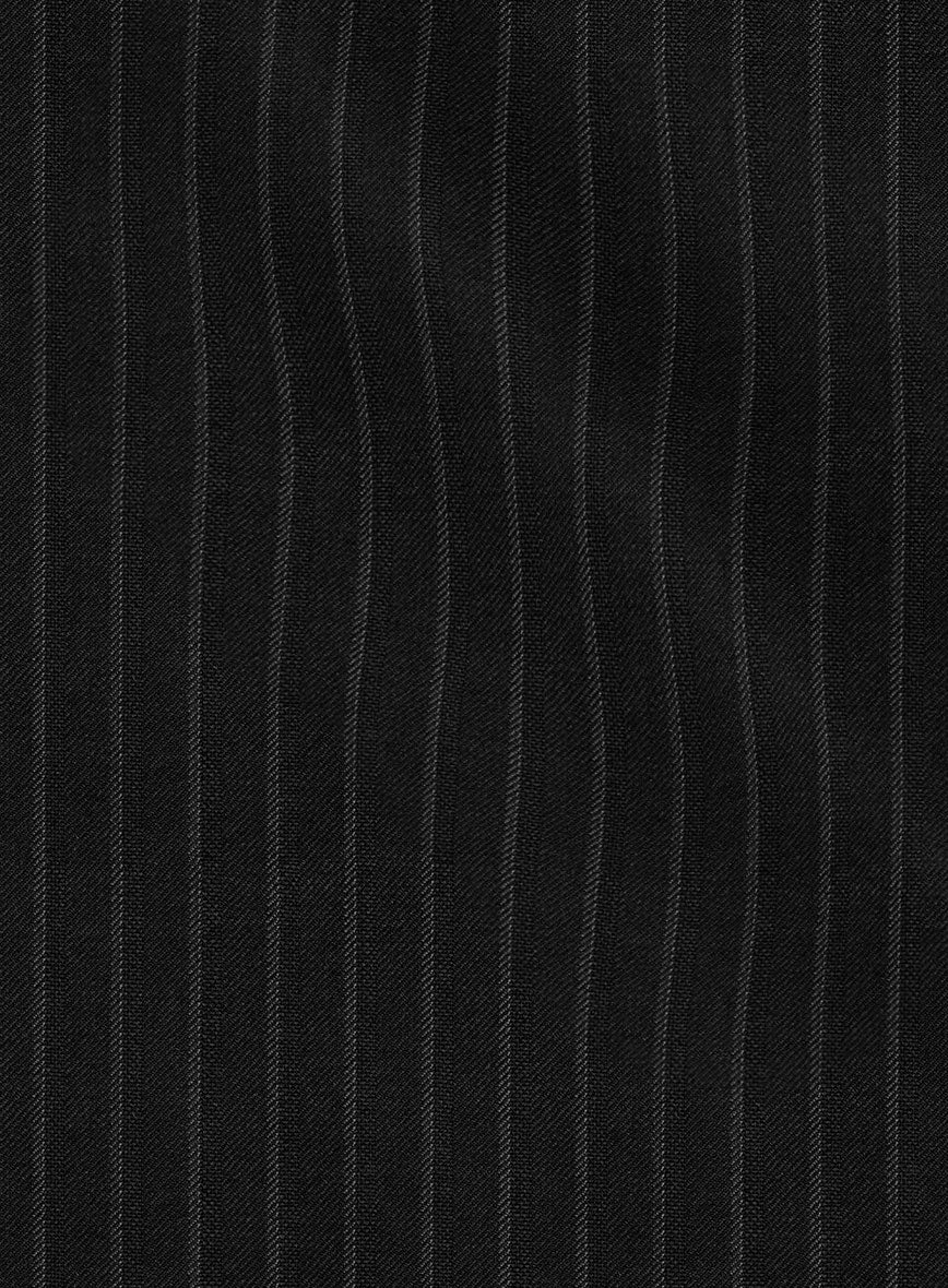 Napolean Windsor Black Stripe Wool Pants - Image 3