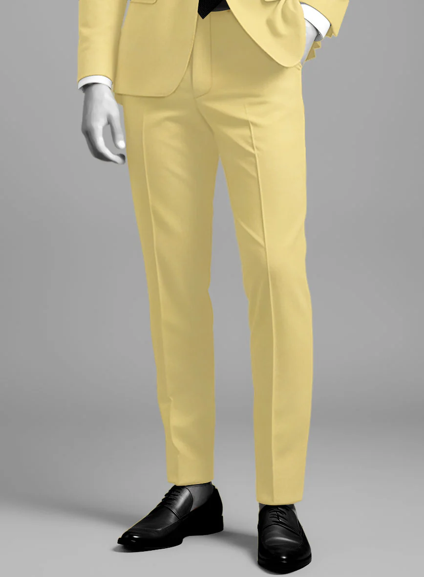 Napolean Yellow Wool Pants - Image 2