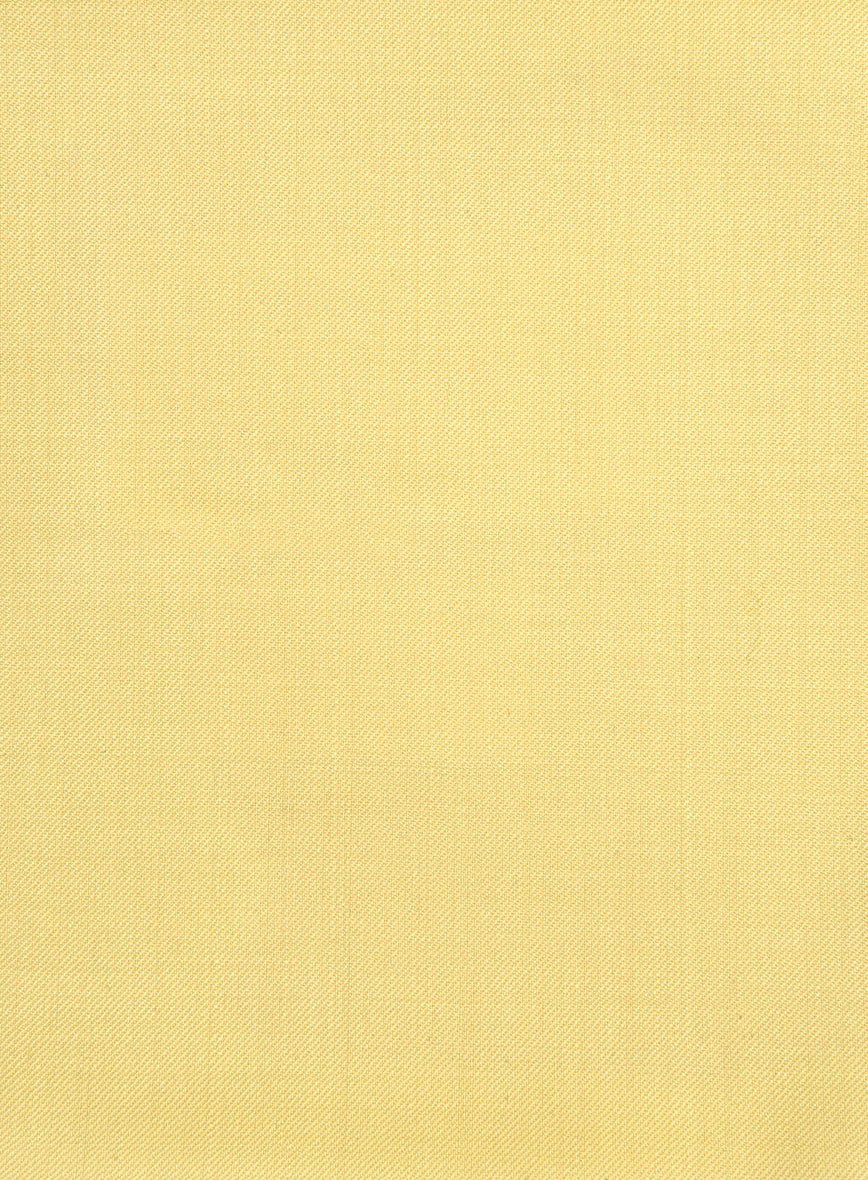 Napolean Yellow Wool Double Breasted Suit - Image 4