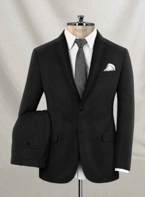 Napolean York Black Wool Suit - Image 2
