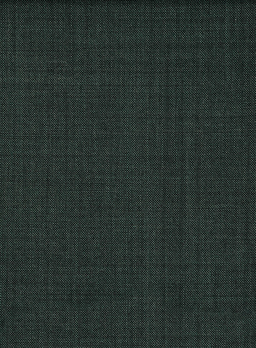 Napolean Zervano Sharkskin Green Wool Pants - Image 3