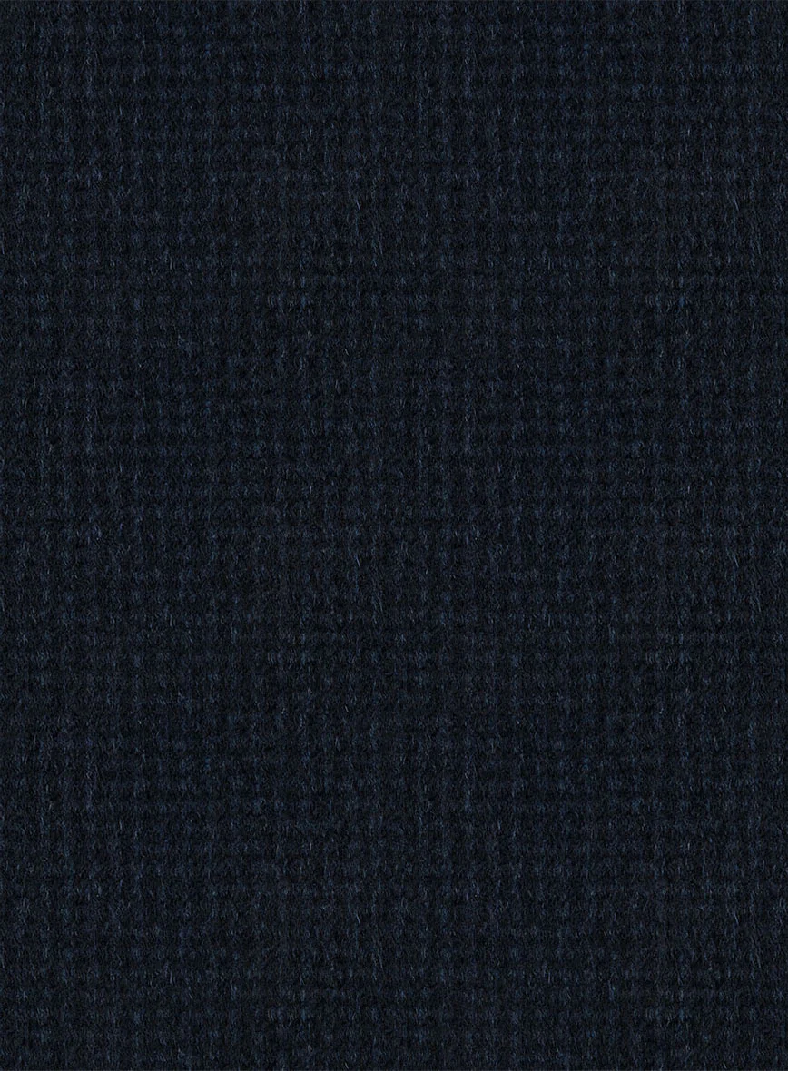 Navy Blue Cashmere Jacket - Image 3