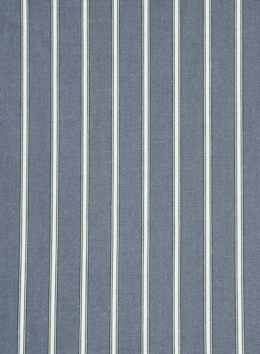 Navy Crest Organic Cotton Shirt - Image 4