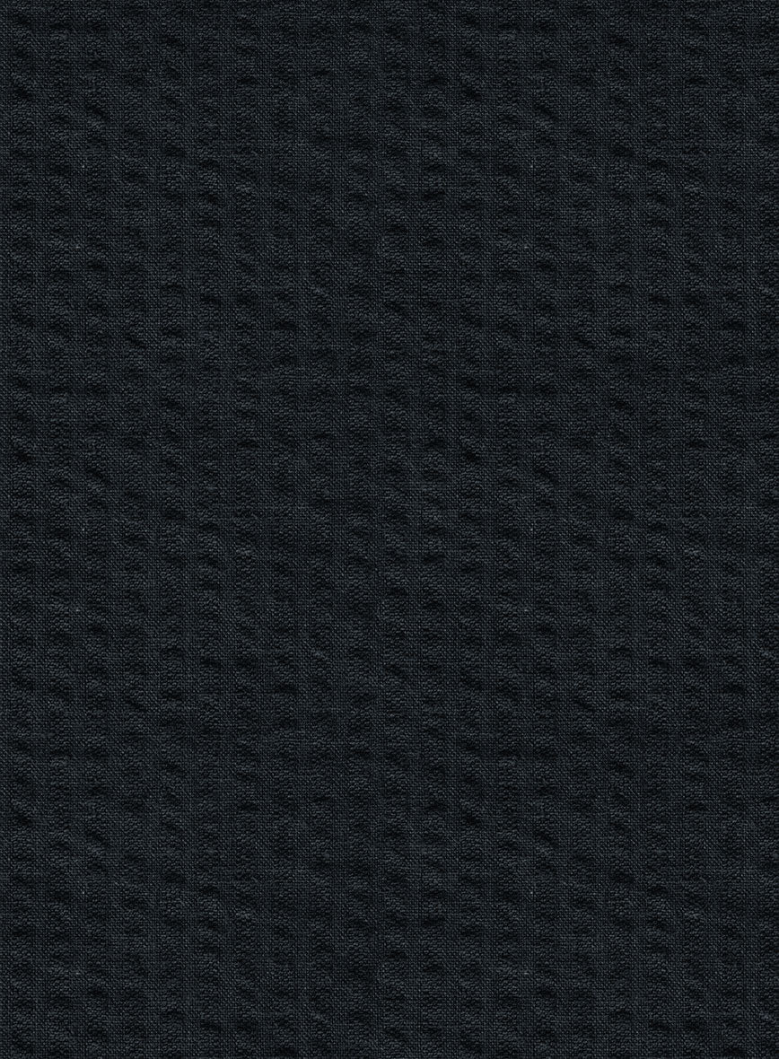 Navy Seersucker Jacket - Image 3