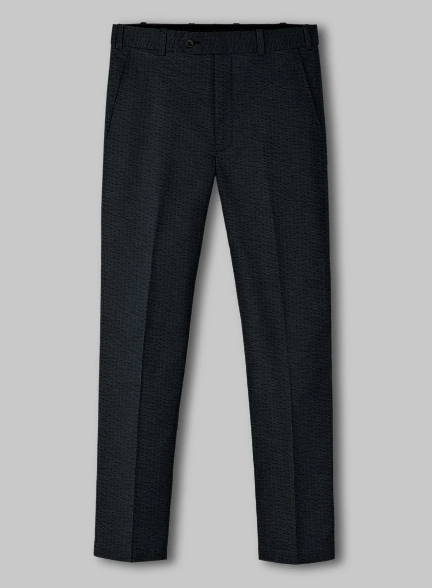 Navy Seersucker Pants - Image 2